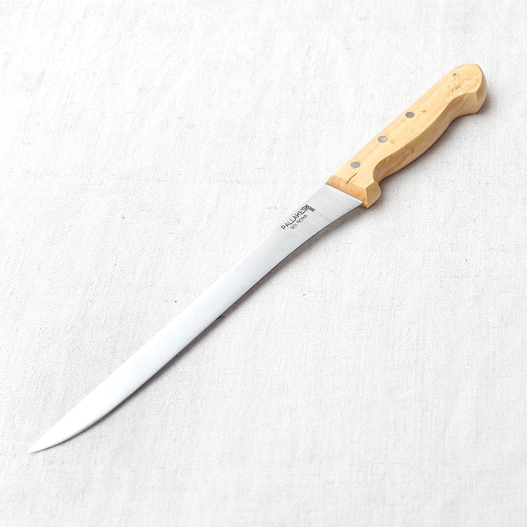 Couteau à jambon manche en buis