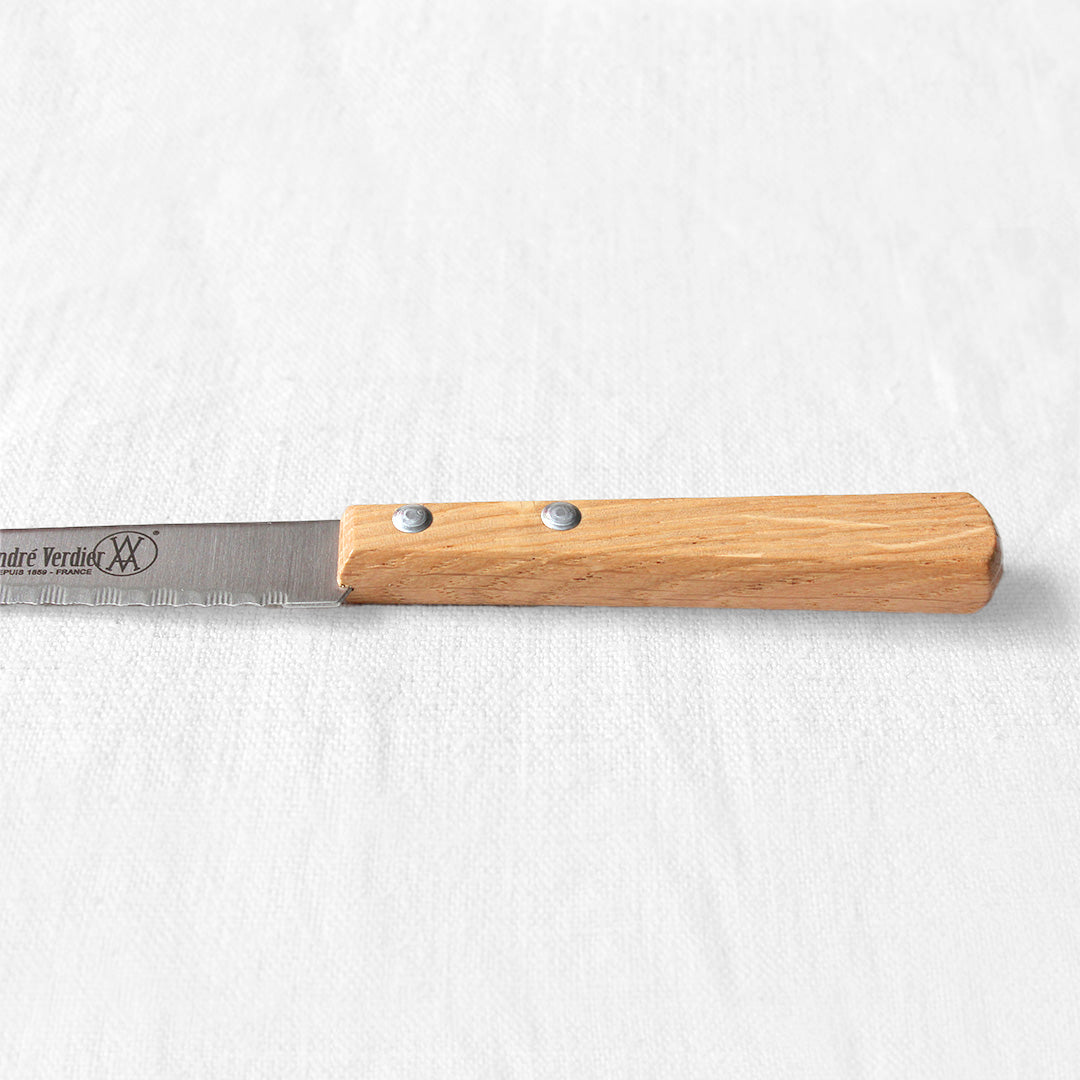 Couteau à steak inox manche bois