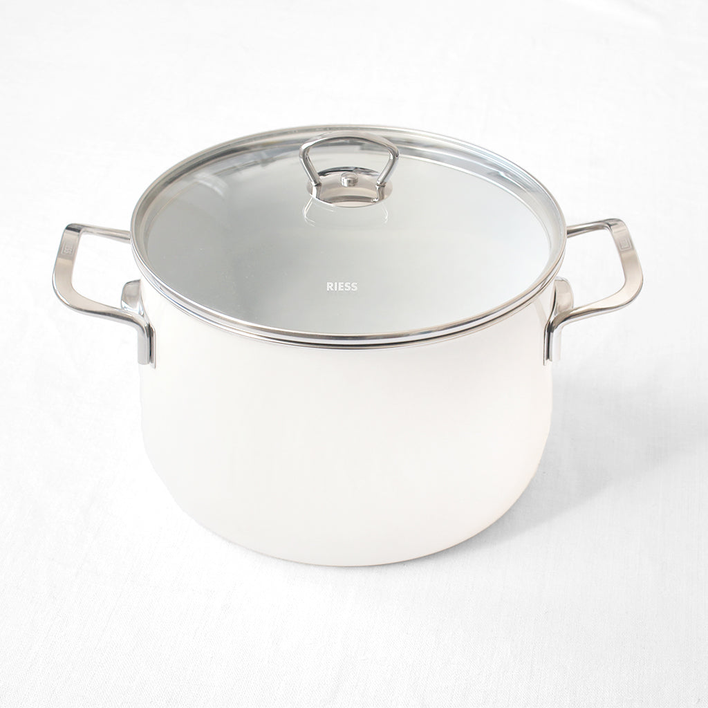 Grande marmite en acier émaillé