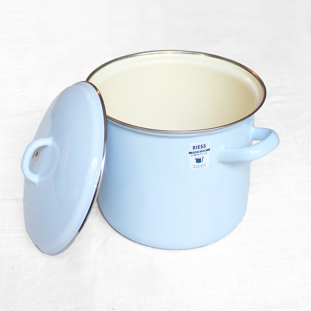 Faitout en émail coloré