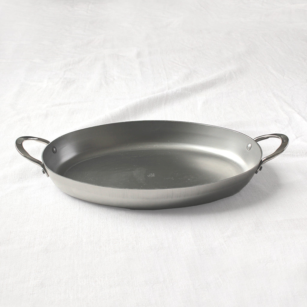 plat ovale en fer mineral b de buyer