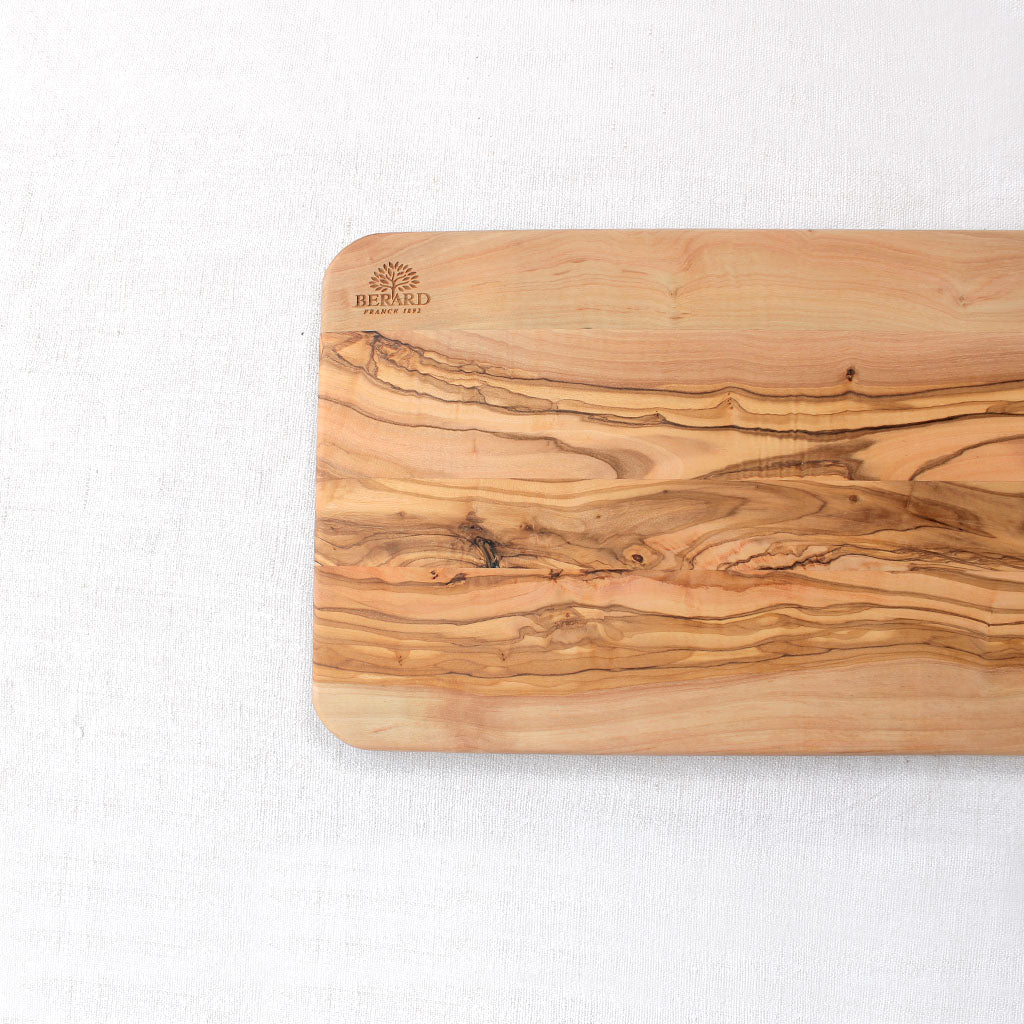 Planche en bois d'olivier massif