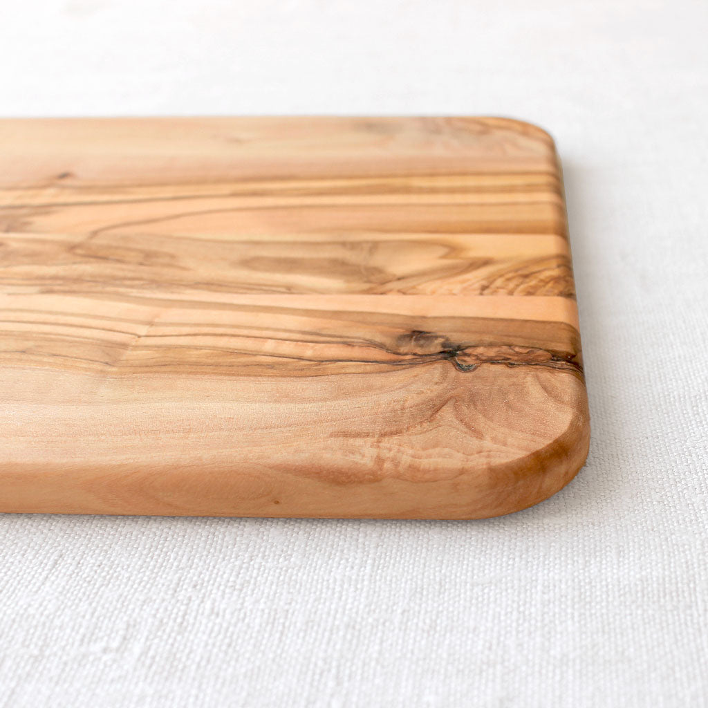 Planche en bois d'olivier massif