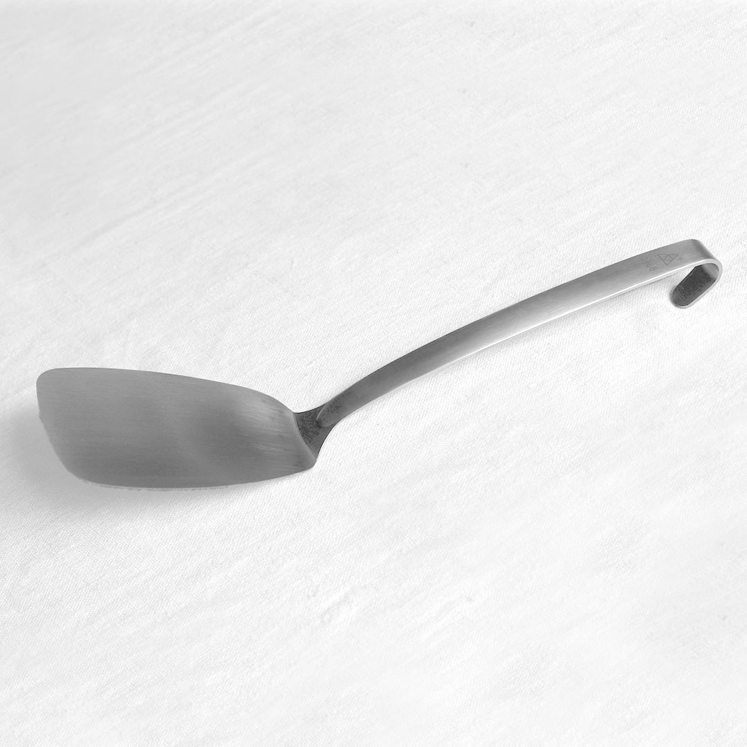 Spatule ultra-souple en inox brossé