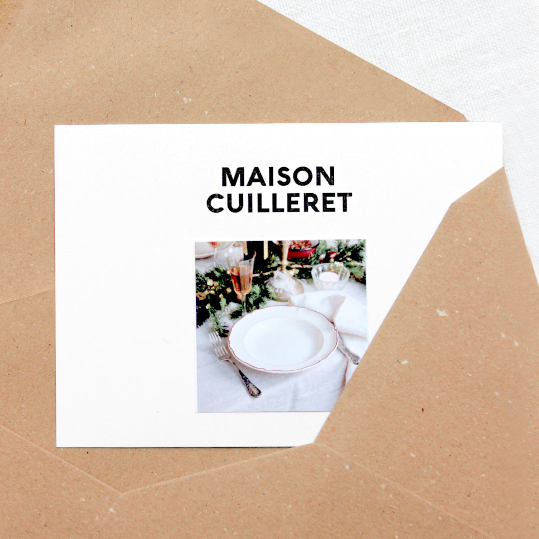 Carte cadeau pour de la belle vaisselle vintage