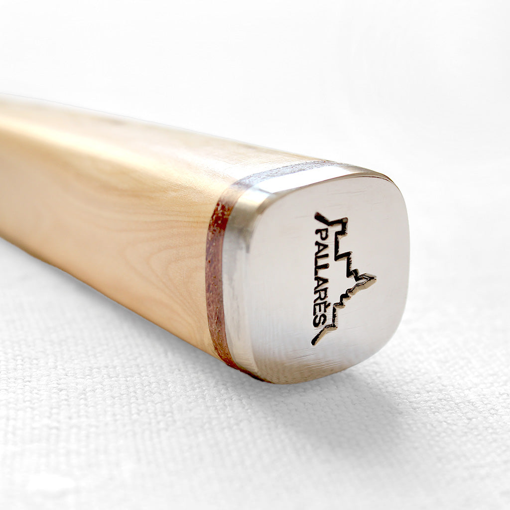 Couteau de chef avec manche en buis