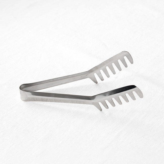 Lot De 2 Pinces à Spaghetti En Acier Inoxydable - Ustensile De Cuisine Ergonomique, Antiadhésif - Pour Servir Pâtes, Salades - 1