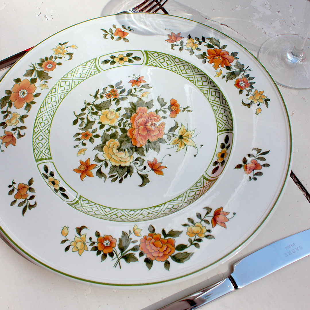 Assiettes fleuries "Summer Days"