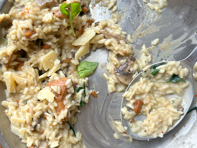 Risotto aux champignons