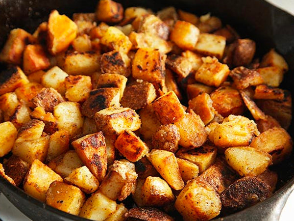 pommes de terre sautées poele inox