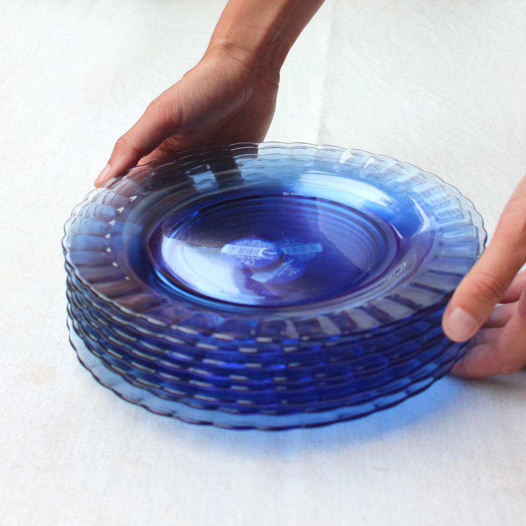 Assiette Duralex en verre trempé