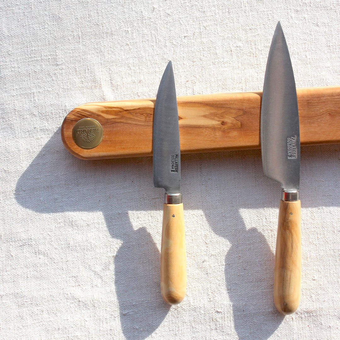 Barre magnétique pour couteaux en bois d'olivier - Berard France