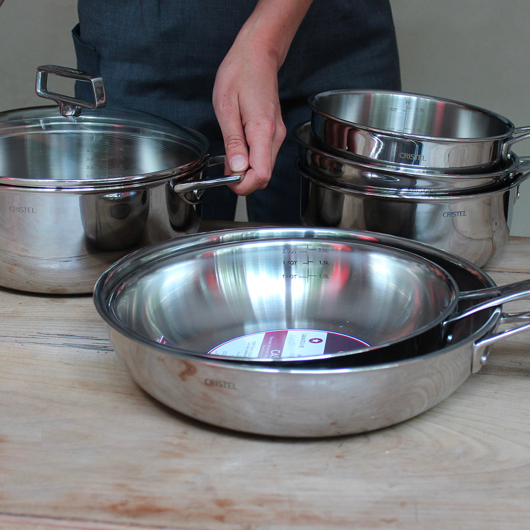 Batterie de cuisine inox 18/10 haut de gamme