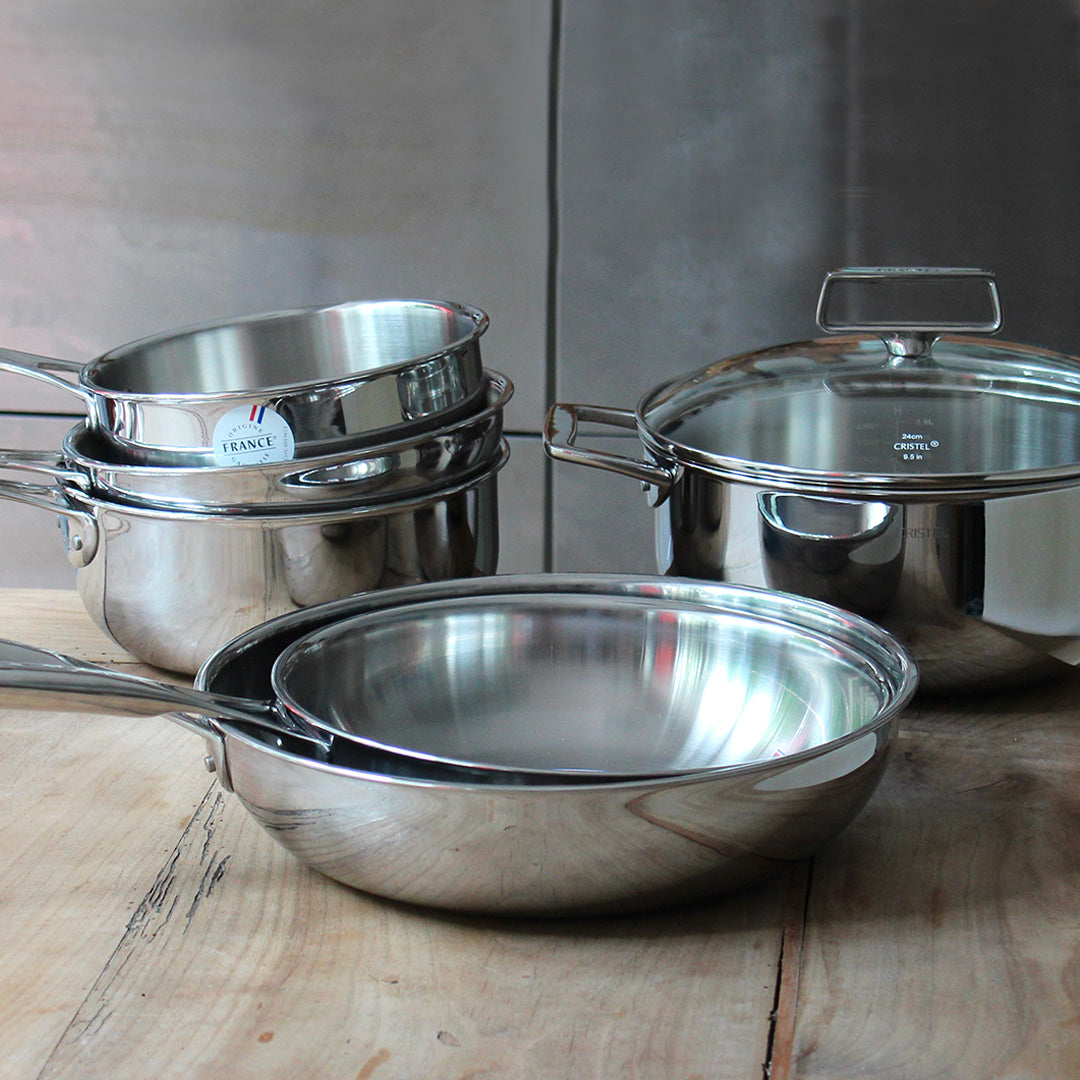 Batterie de cuisine inox 18/10 haut de gamme