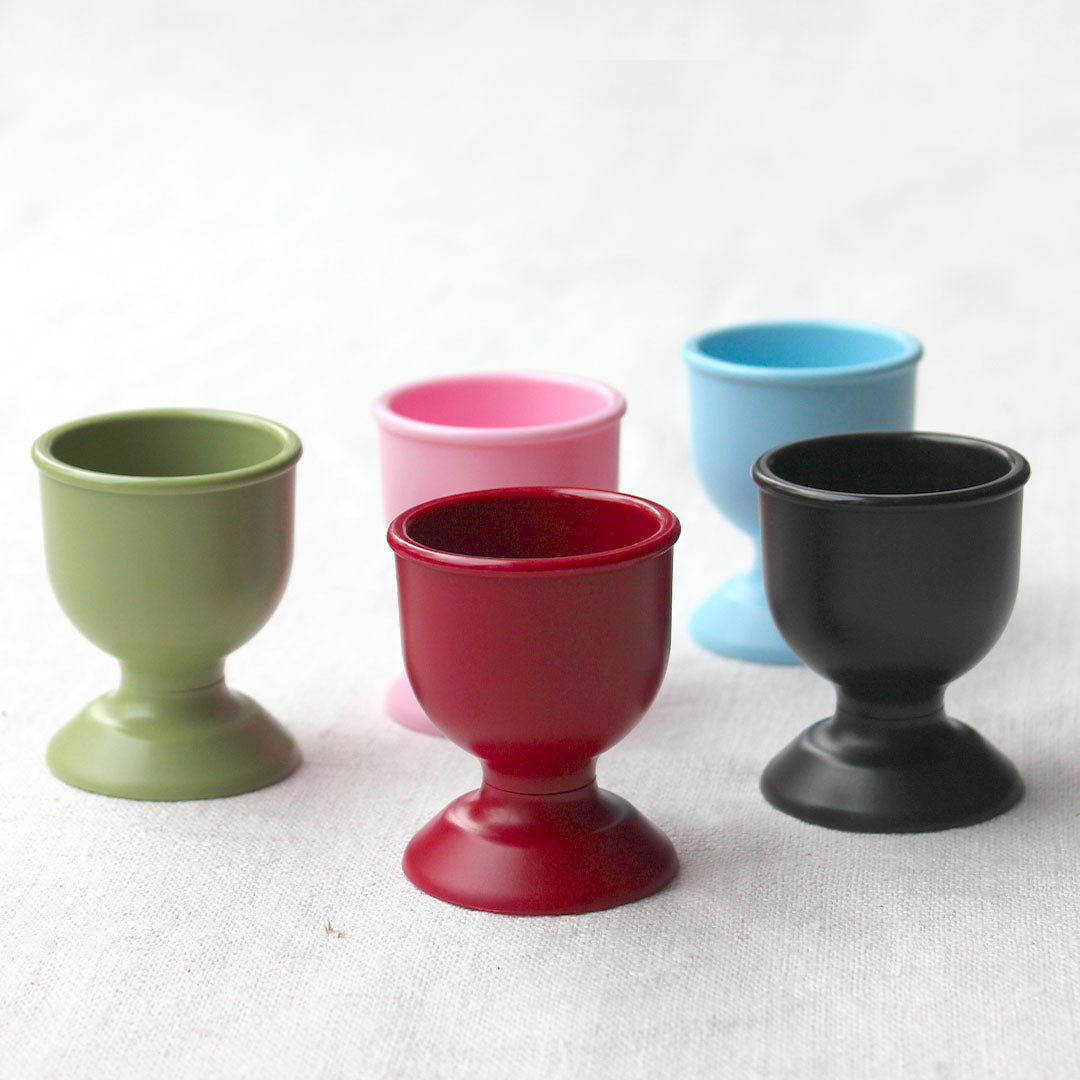 Coquetier en plastique recyclé