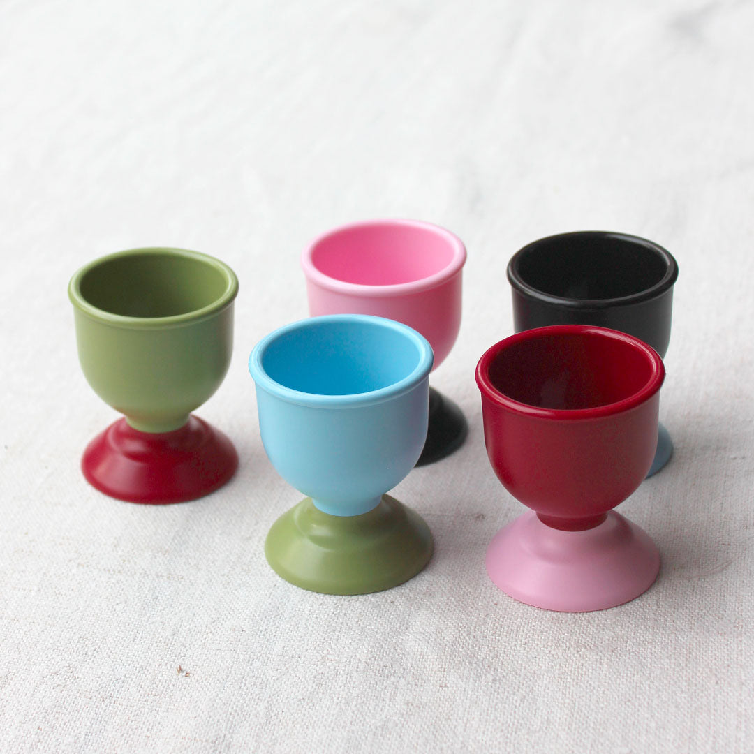 Coquetier en plastique recyclé