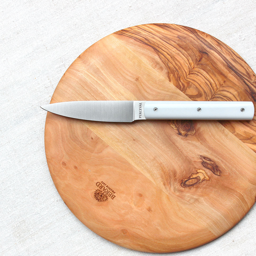 Couteau d'office artisanal blanc 9.47