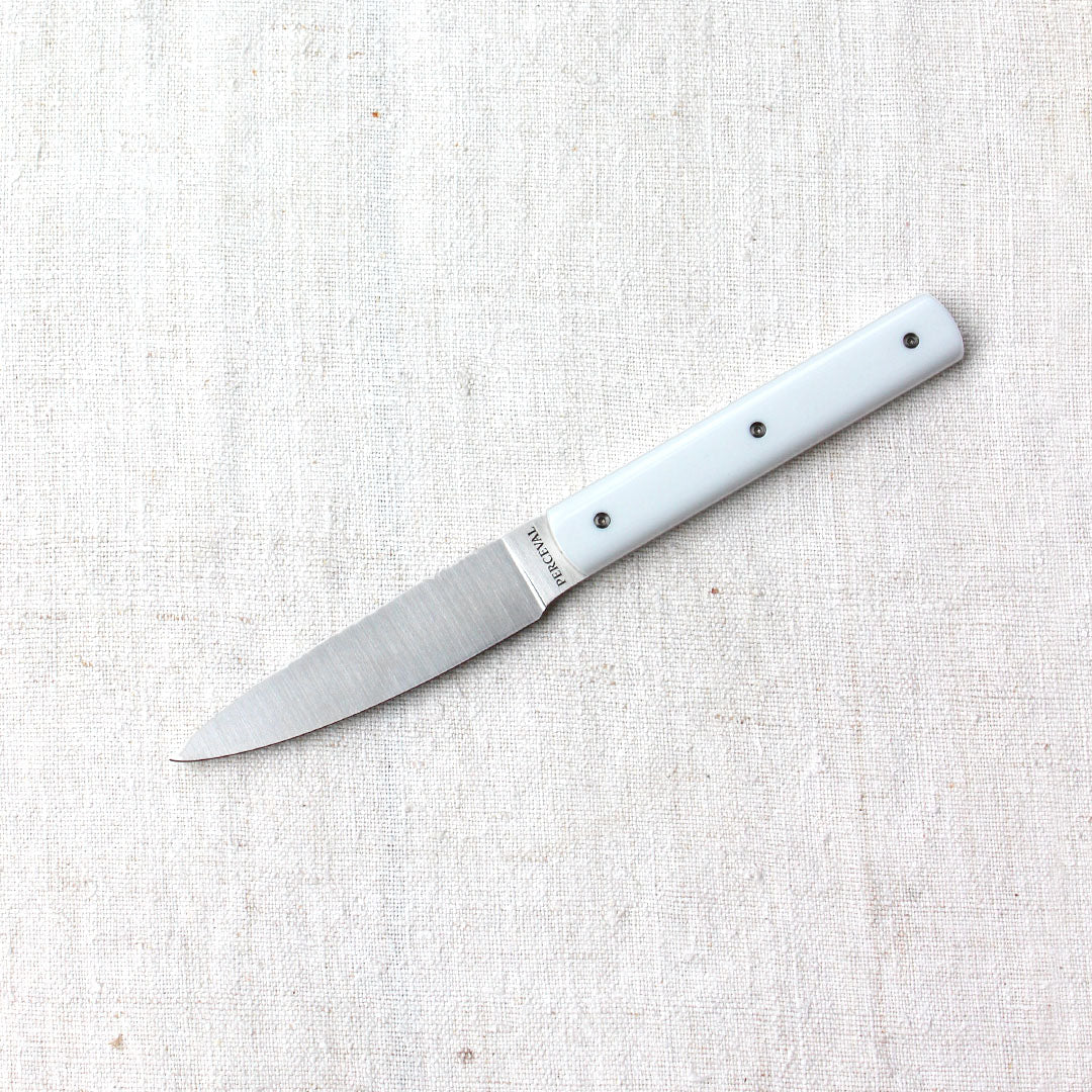 Couteau d'office artisanal blanc 9.47
