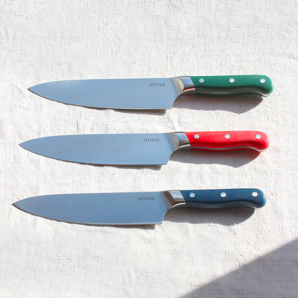 Couteau de chef au manche coloré - Atma