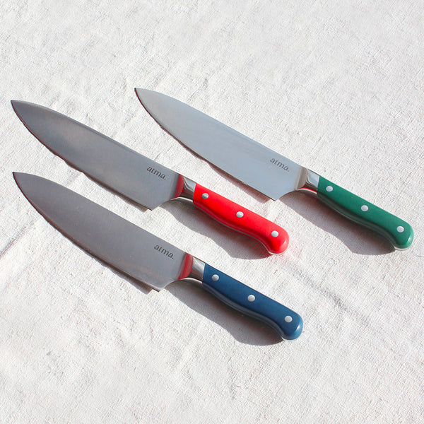 Couteau de chef au manche coloré - Atma