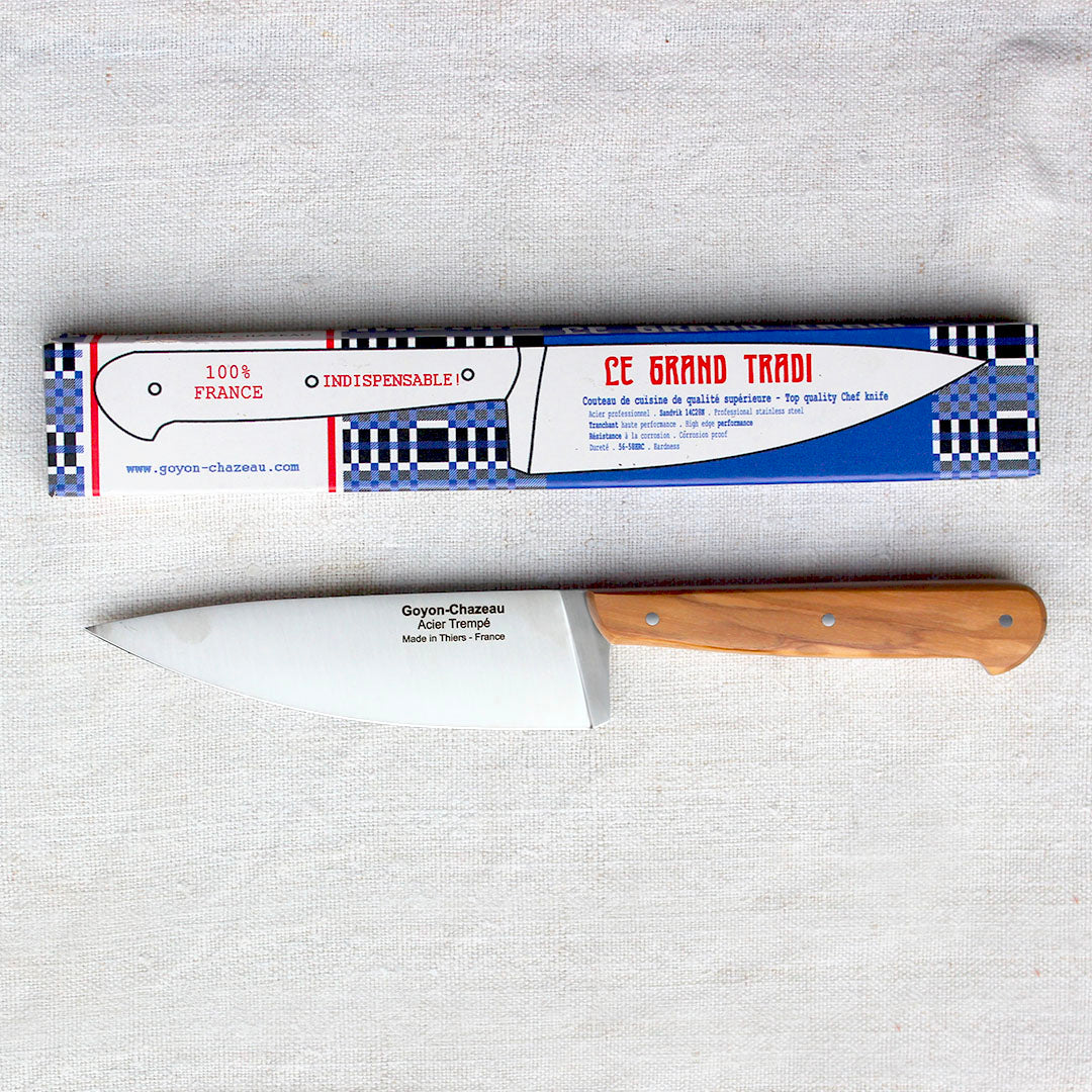 Couteau utilitaire "Le Grand Tradi" en olivier