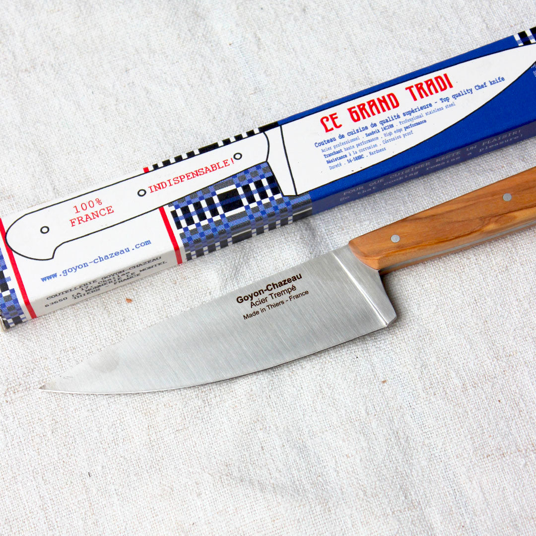 Couteau utilitaire "Le Grand Tradi" en olivier