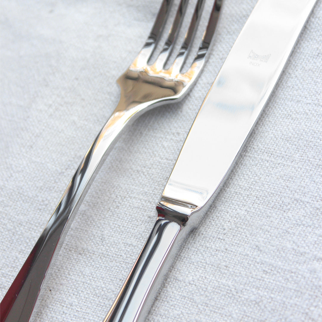 Couverts en inox brillant Roma