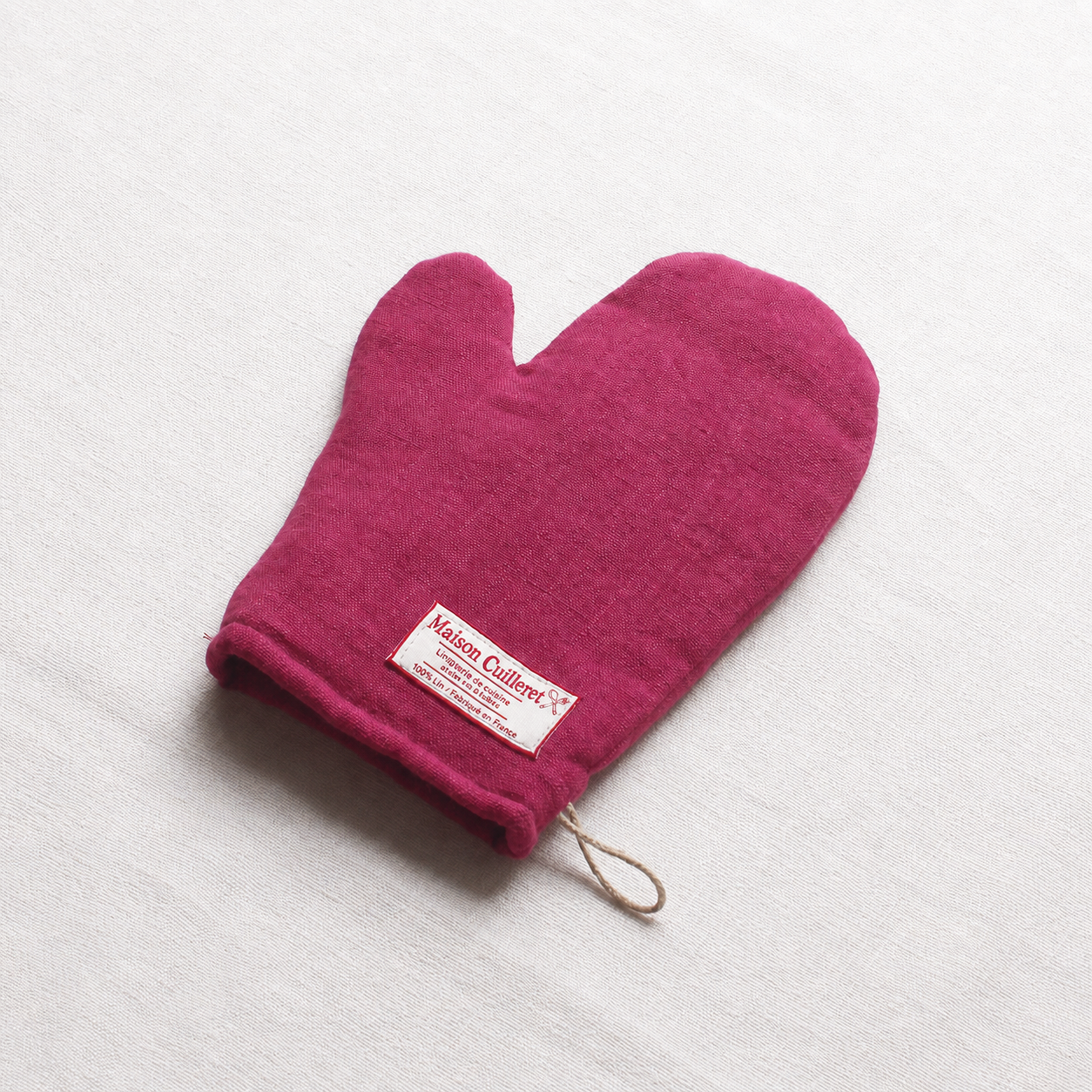 Gant de cuisine magenta