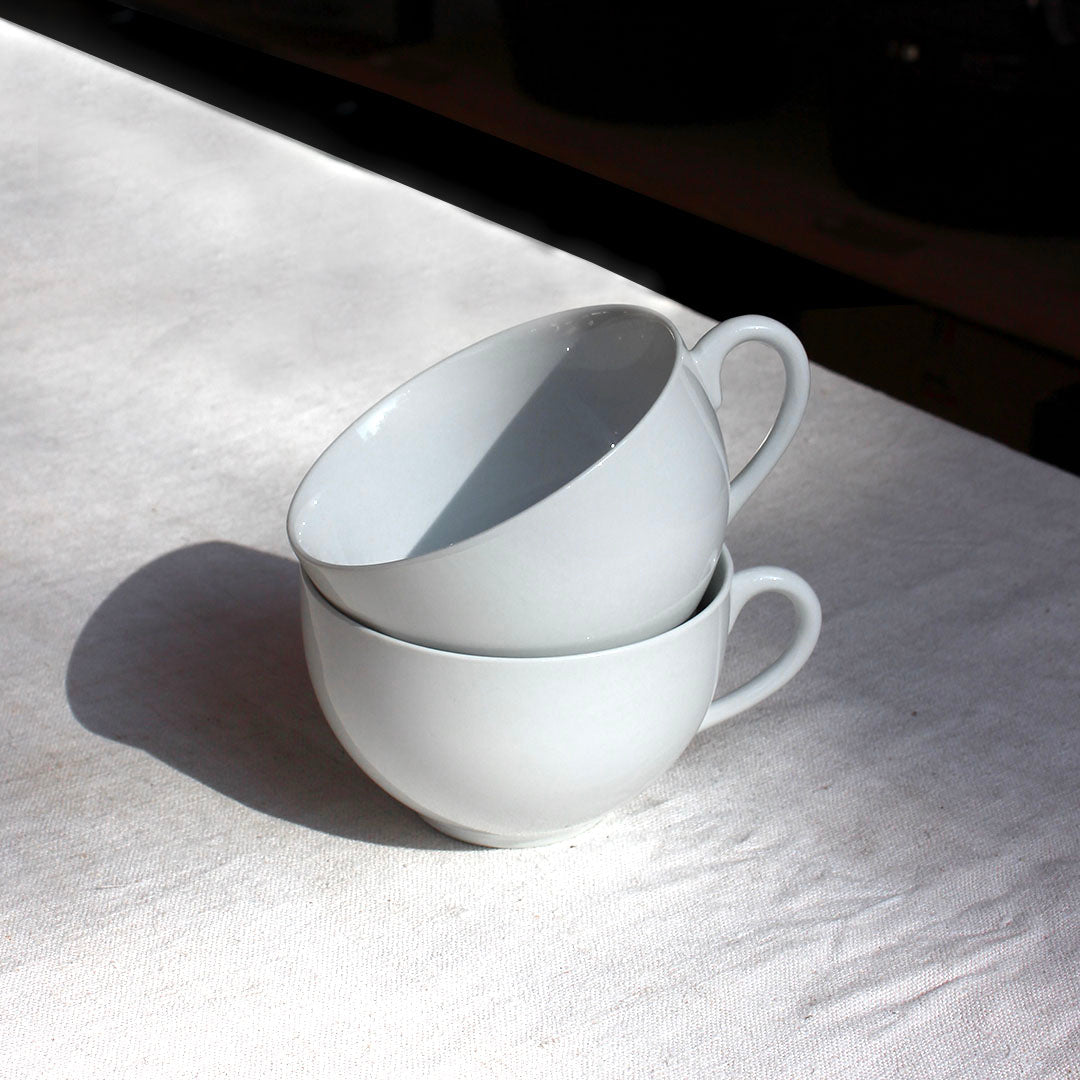 Grande tasse petit-déjeuner en porcelaine