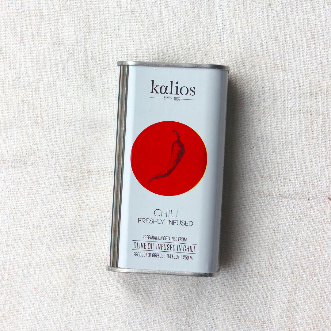 Petit bidon huile d'olive infusée au piment