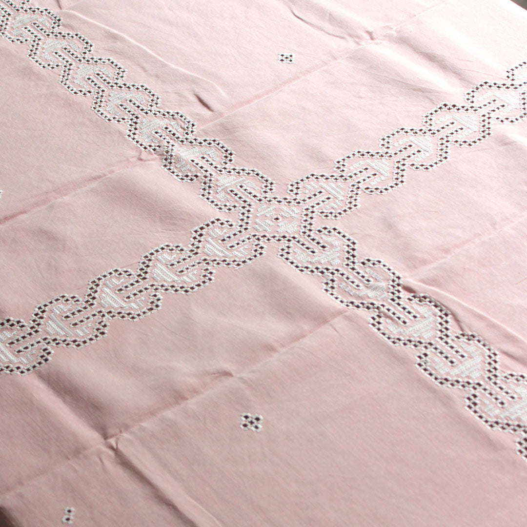 Nappe ancienne rose poudré