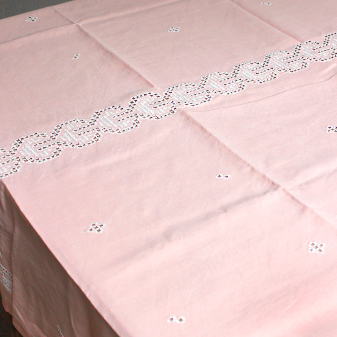 Nappe ancienne rose poudré