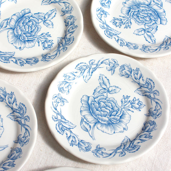 Assiettes à dessert style anglais