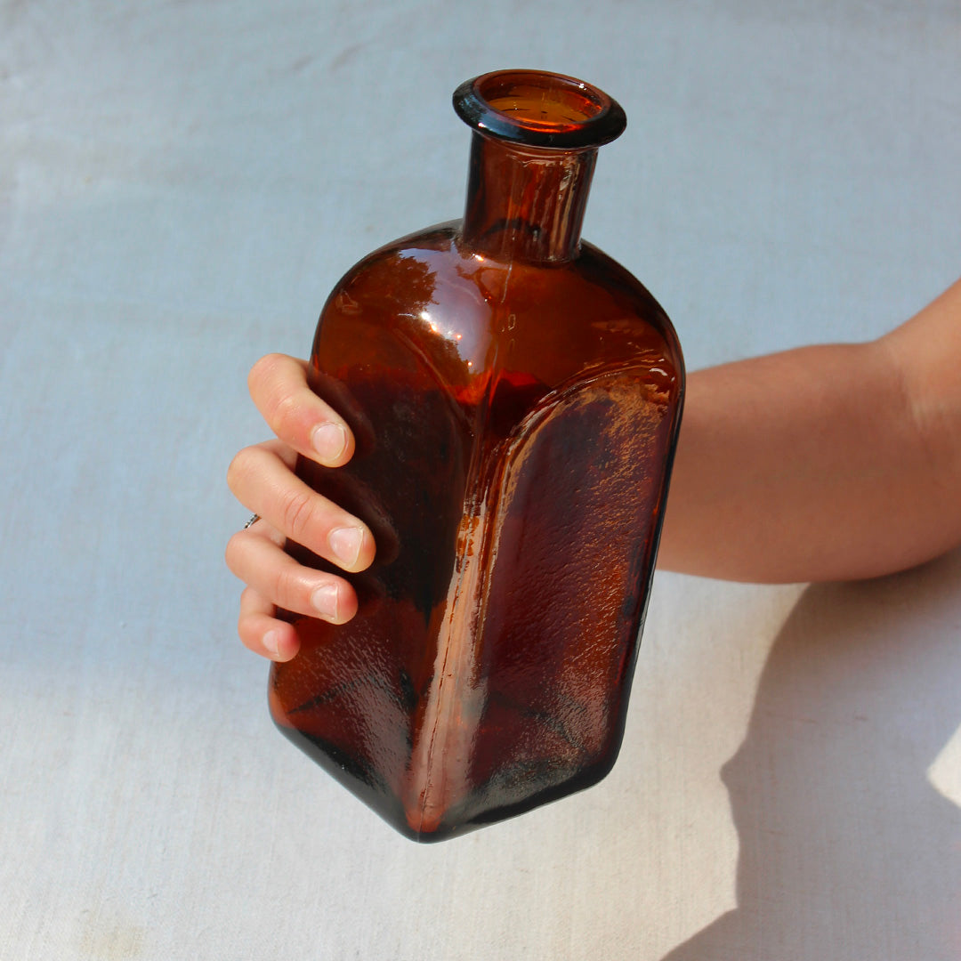 Carafe ambrée vintage