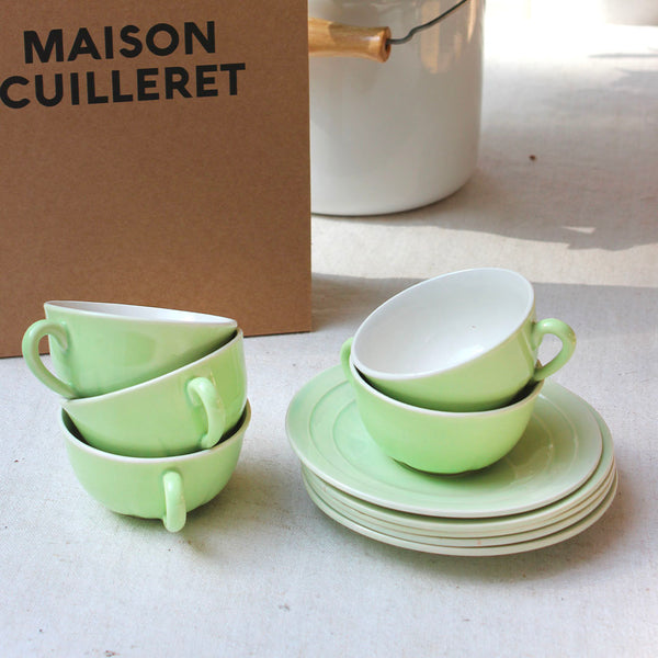 5 tasses à café bistrot
