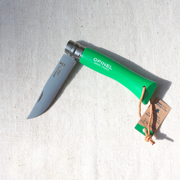 Couteau de poche Opinel vert
