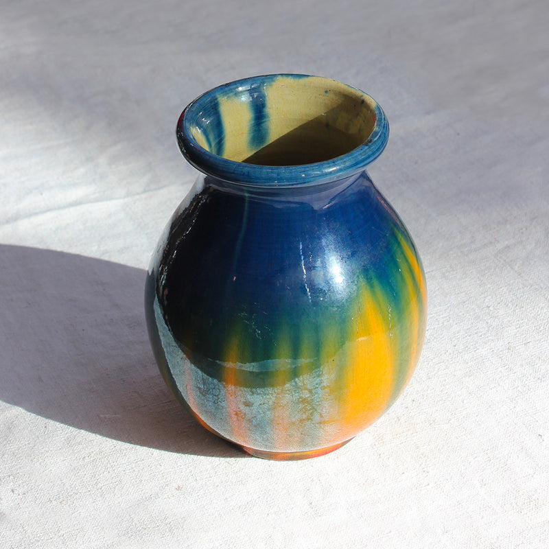 Vase en céramique vernissée Vallauris