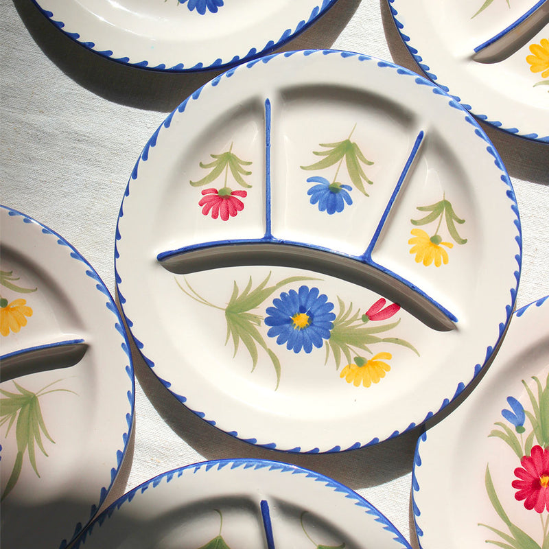 Assiettes colorées de Saint Clément