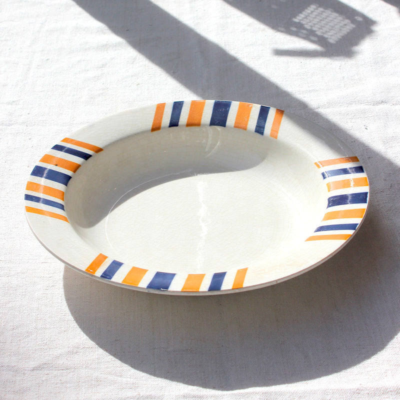 Plat de service creux basque