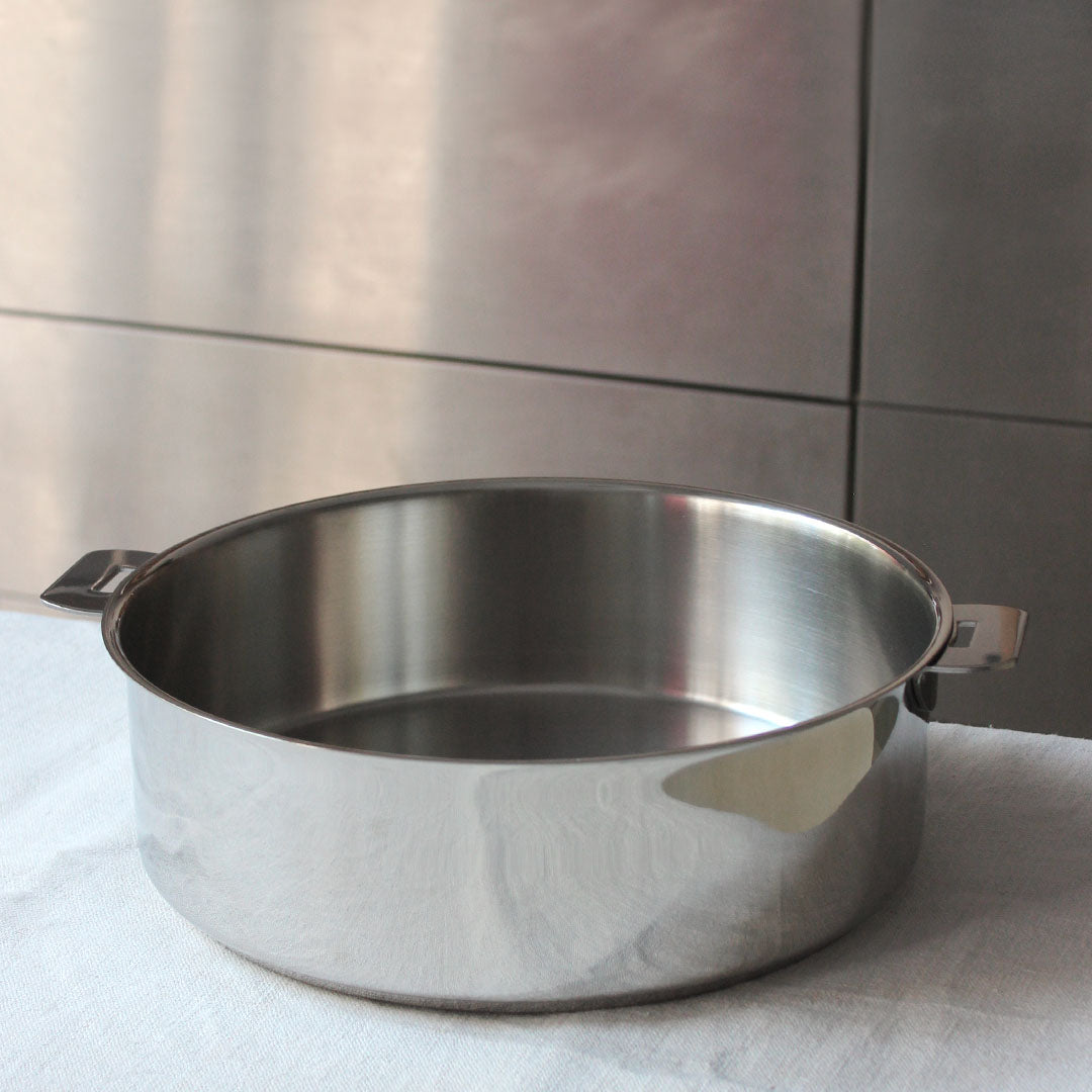 Sauteuse en inox 18/10 avec manche amovible