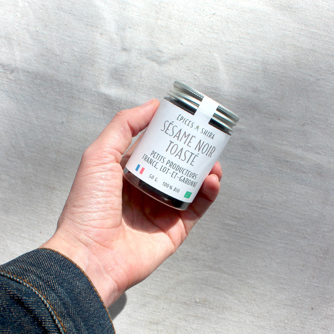 Sésame noir toasté du Lot-et-Garonne
