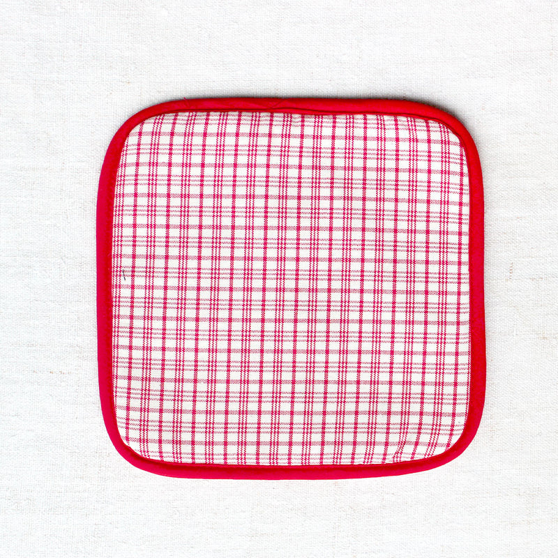 Manique de cuisine à carreaux