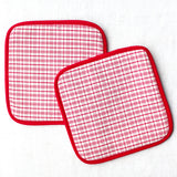 Manique de cuisine à carreaux
