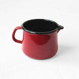 Saucière rouge grenat