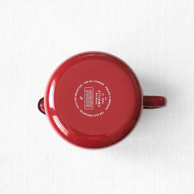 Saucière rouge grenat