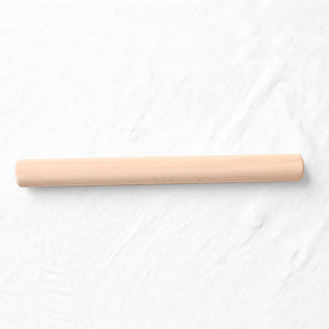 Rouleau à pâtisserie en hêtre sans poignée